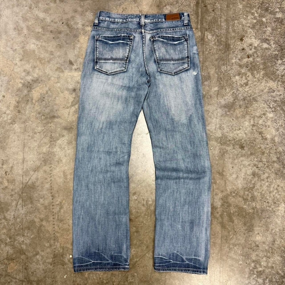 Y2K UnionBay Medium Wash Distressed Slim Straight Jeans 32x32